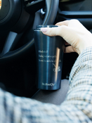 Dr.Bacty Apollo 2.0 thermischer Kaffeebecher - Ode an die Jugend - 360 ml - Gunmetal