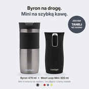 Mug isotherme Contigo Byron 470ml - Gunmetal