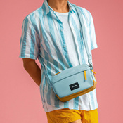 Small urban anti-theft bag Pacsafe Go - mint