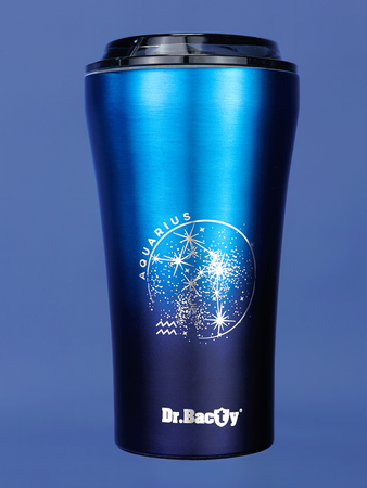 Dr.Bacty Apollo 2.0 „Aquarius“ thermischer Kaffeebecher - 360 ml - Monaco Blau