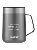Thermal mug Contigo Streeterville 420 ml custom inscription - engraved - Grey