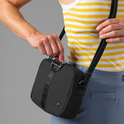 Pacsafe citysafe® cx anti-diebstahl square crossbody econyl® - schwarz