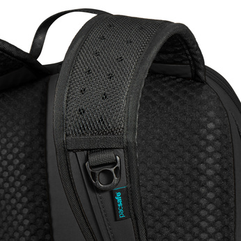 Pacsafe ECO Econyl® Anti-Diebstahl 18l City-Rucksack - schwarz