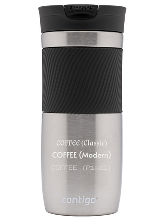 Thermobecher mit gravur Contigo Byron 470ml - Stainless Steel