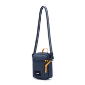 City anti-theft shoulder bag Pacsafe Go - navy blue