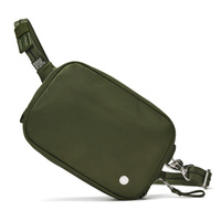 Small 2-in-1 anti-theft women's handbag Pacsafe W - olive