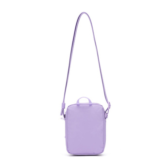 City anti-theft shoulder bag Pacsafe Go - lavender