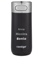 Thermal mug Contigo Luxe Autoseal 470ml with custom inscription - engraved -  Licorice