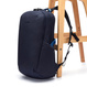 Diebstahlsicherer Reiserucksack für Laptop Pacsafe V 24 l - Marineblau