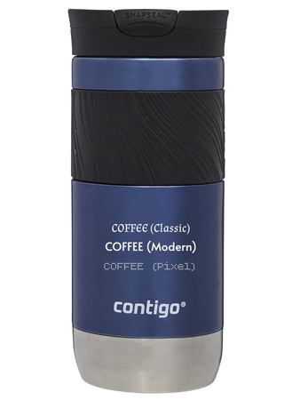 Contigo Byron 2.0 470ml thermal mug with engraving - Blue