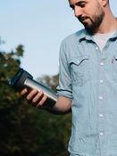 Thermobecher mit gravur Contigo West Loop 2.0 - Stahl