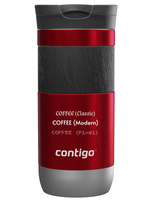 Thermobecher mit gravur Contigo Byron 2.0 470ml - Rot