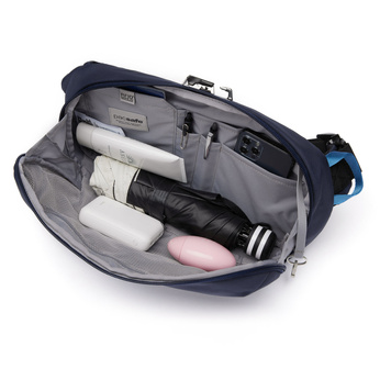 Pacsafe V Anti-Diebstahl wasserdichte Hüfttasche - navy blau