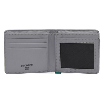 Pacsafe® RFIDsafe™ RFID blocking bifold wallet - stone