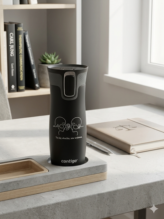 Thermobecher Contigo West Loop 470 ml schwarz - Psychologe 2