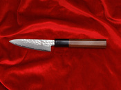 Exklusives Aka Tori Tokyo Black 3,5" Schälmesser aus Damaszener Stahl – Business-Geschenk mit Gravuroption