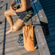 Pacsafe eco 25l anti-diebstahl-tourenrucksack mit econyl - orange