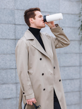 Contigo West Loop 3.0 Travel Mug 470ml - Six Seven - White Matte