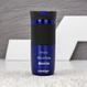 Thermal mug Contigo Byron 470ml with custom inscription - engraved - Deep Blue