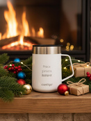 Thermal mug Contigo Streeterville 420 ml custom inscription - engraved - White
